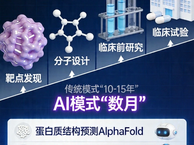 AI制药端到端流程 - 靶点发现到临床试验的完整路径
