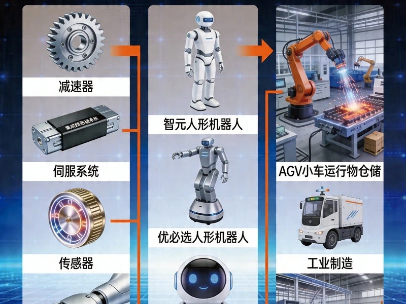 具身智能产业链全景 - 从核心零部件到场景应用的完整产业链