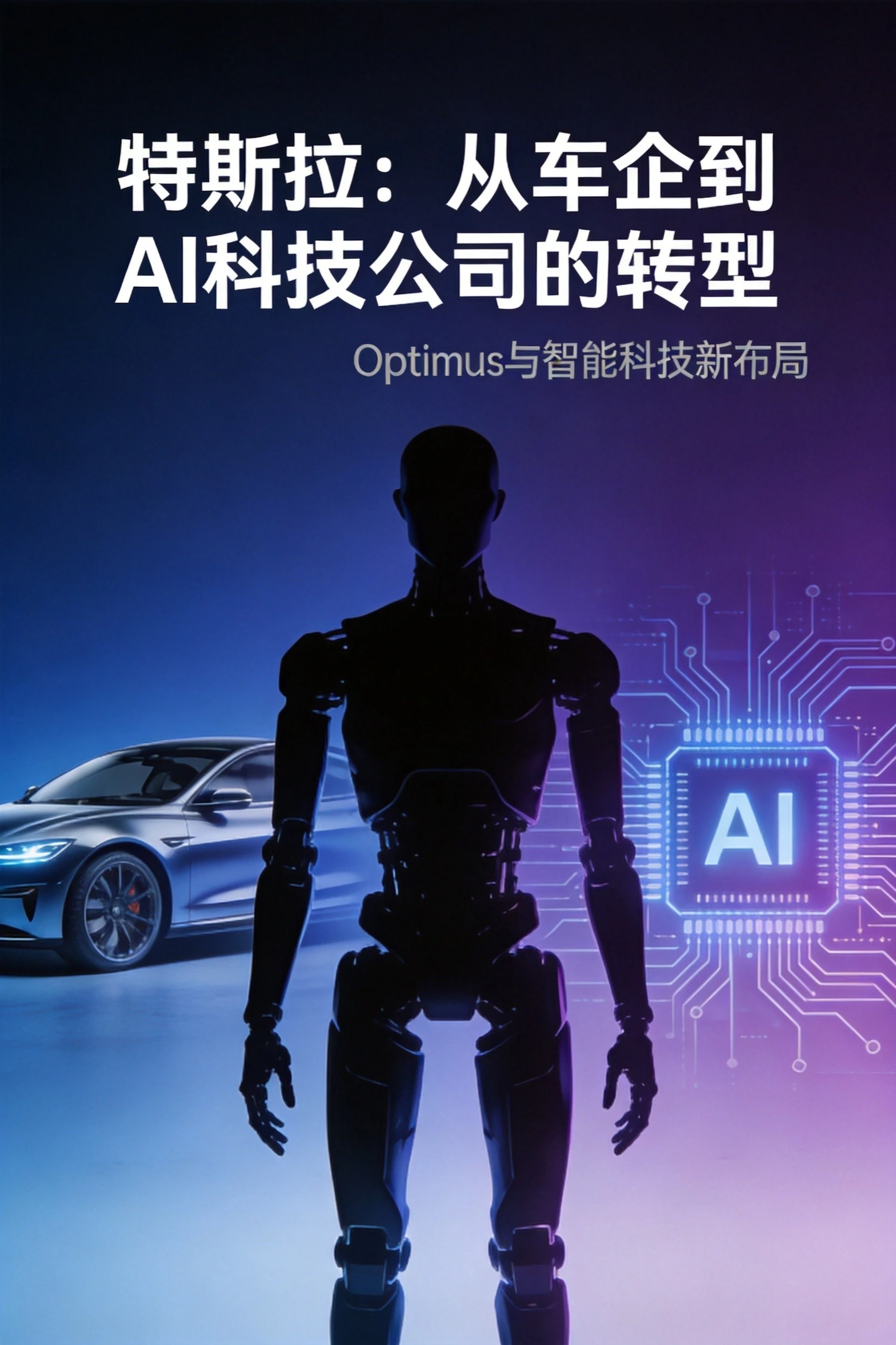 马斯克重塑特斯拉：从车企到AI机器人的战略转型