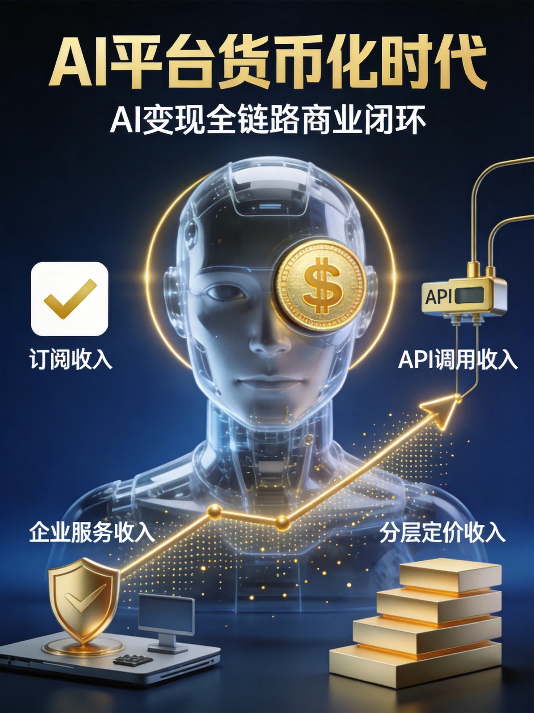 AI平台集体告别“免费时代”：四大变现模式重塑行业格局