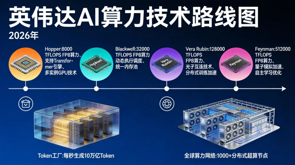 英伟达AI算力技术路线图，从Blackwell到Vera Rubin架构演进全景