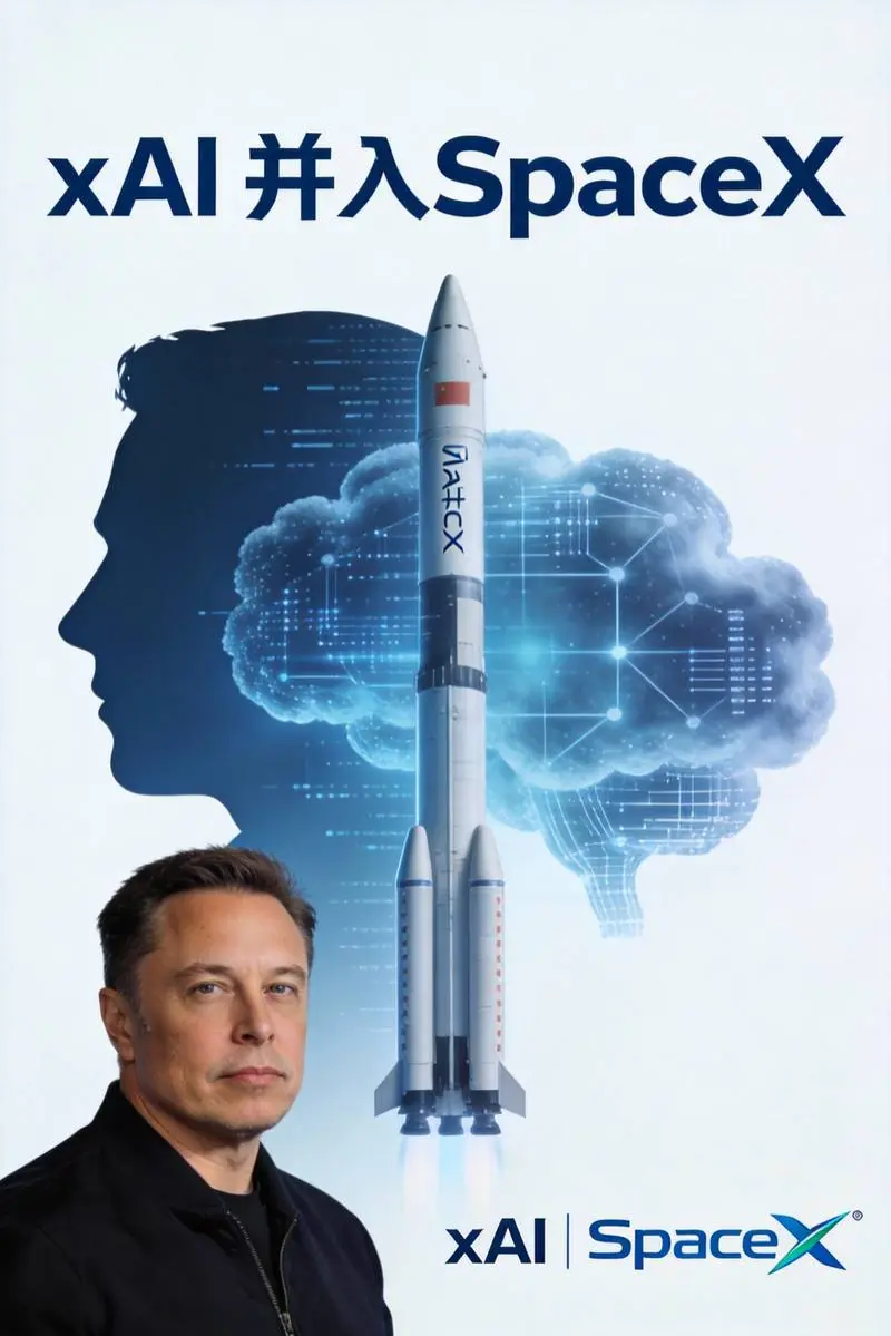 xAI宣布解散并入SpaceX：2500亿独角兽落幕，AI竞争格局重塑