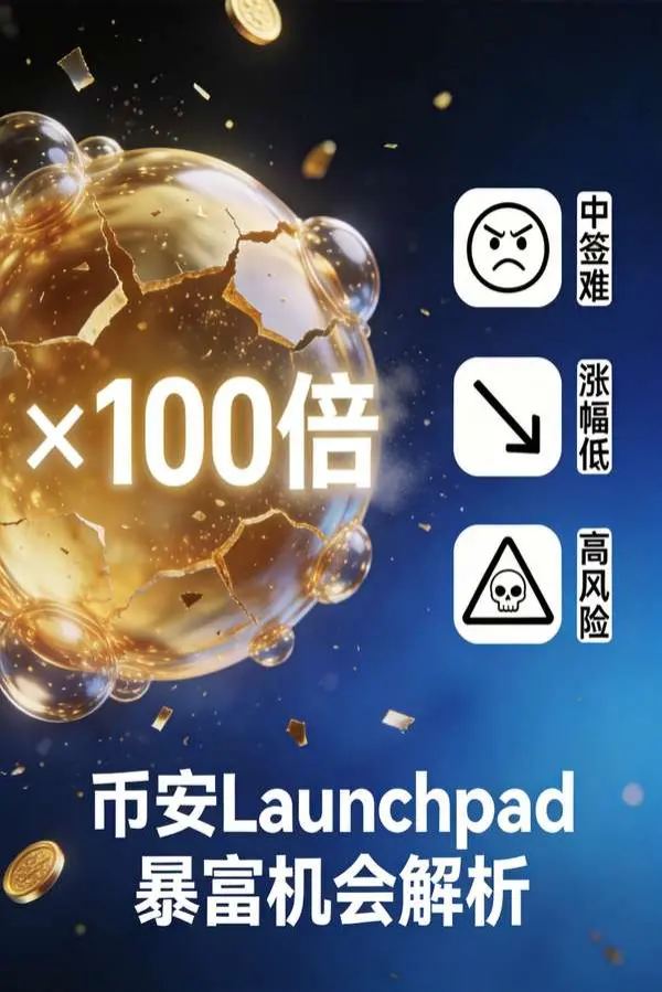 币安Launchpad百倍暴富神话破灭图解