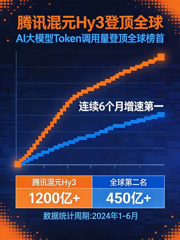 AI大模型Token调用量产业数据图表