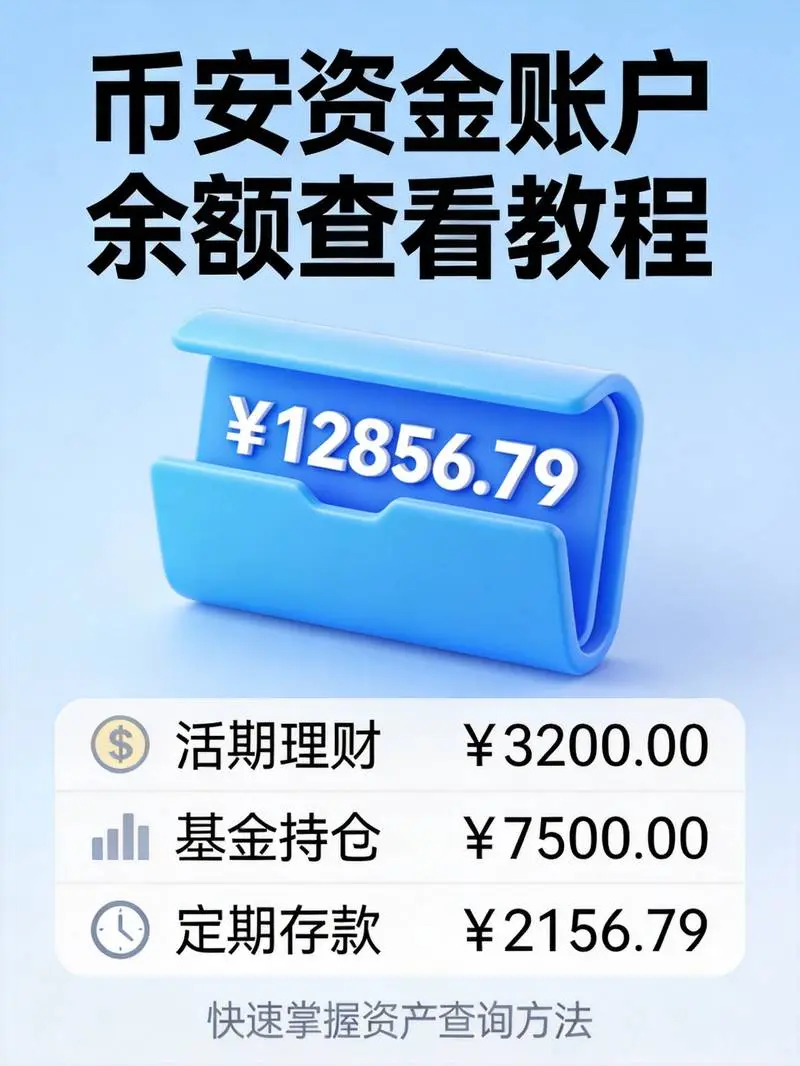 币安怎么查看资金账户余额