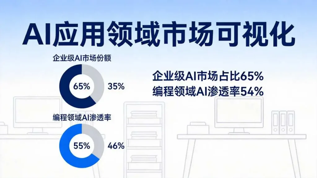 企业级AI市场份额占比